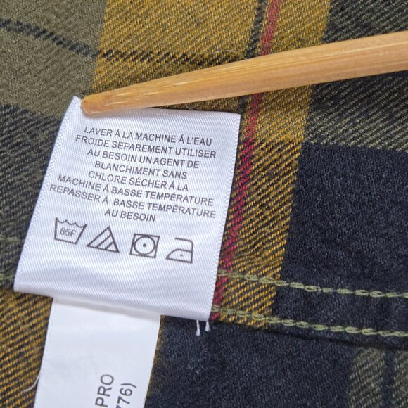 Red Head Brand Co Flannel Shirt L Plaid Button Up 100% Cotton Outdoor Workwear - Picture 10 of 13